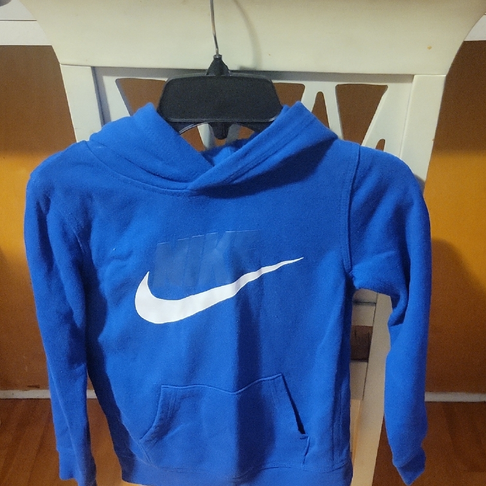 Nike Royal Blue Pullover with White Swoosh
